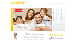 Desktop Screenshot of cambert.com.my
